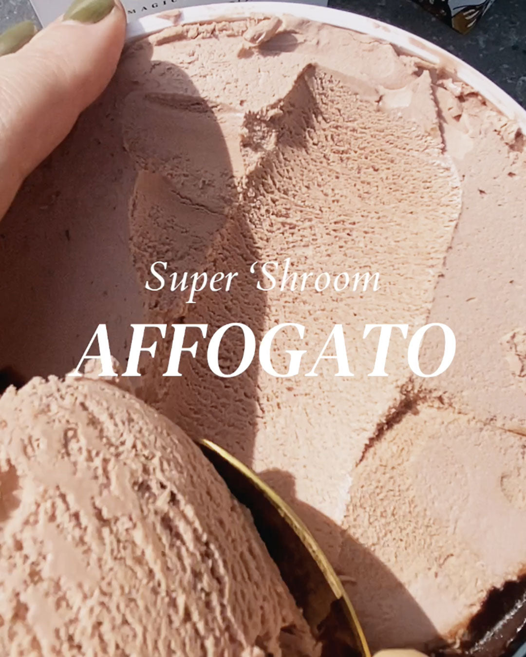 Super 'Shroom Affogato