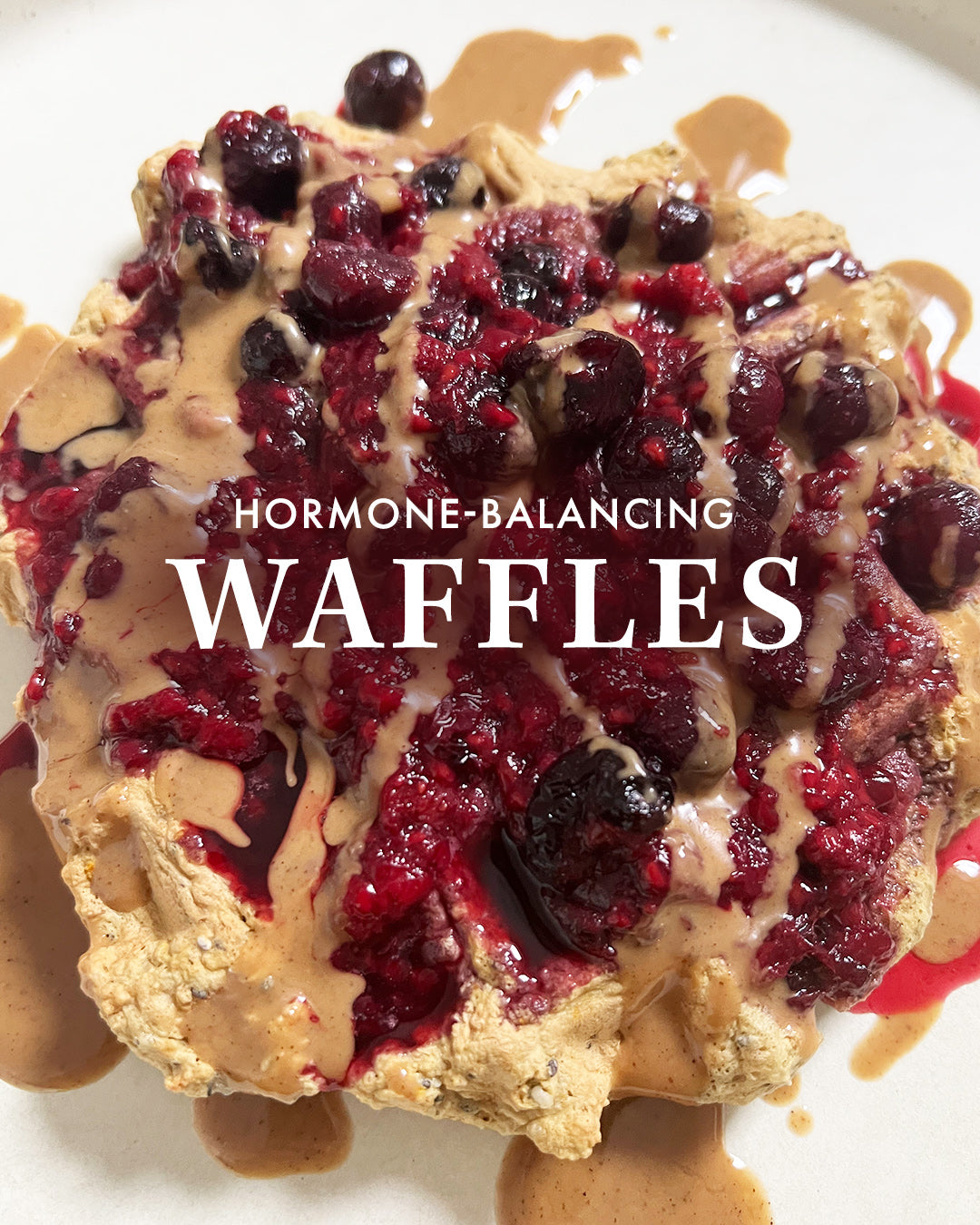 Hormone-Balancing Protein Waffles