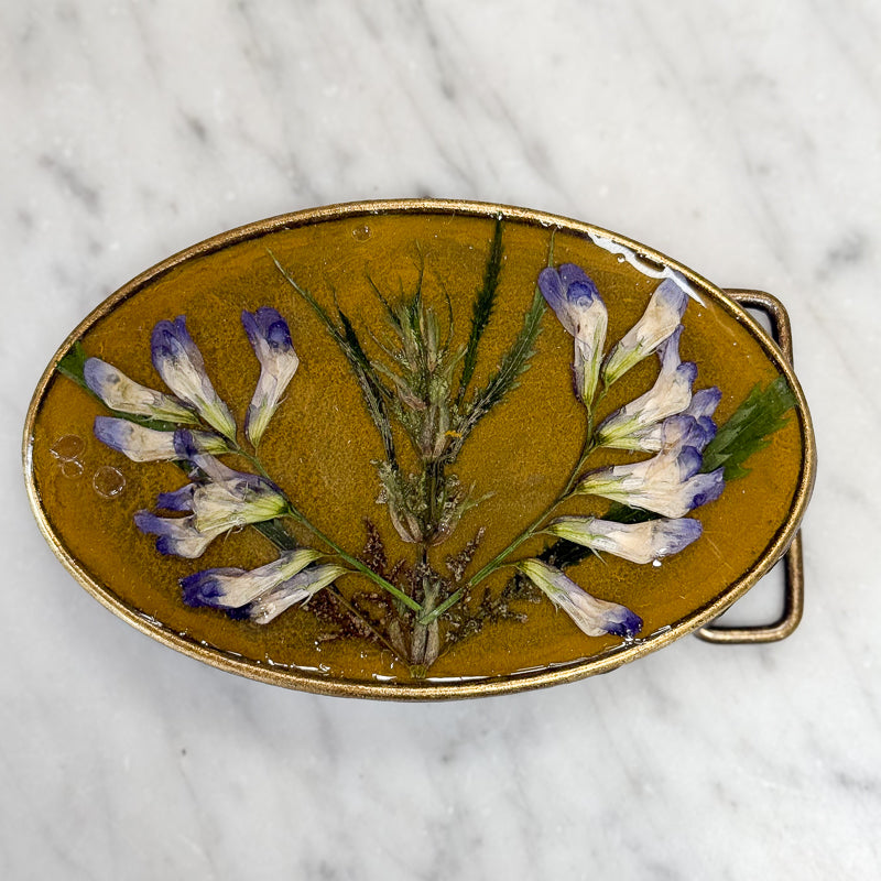 Belt Buckle: Nettle & Vetch