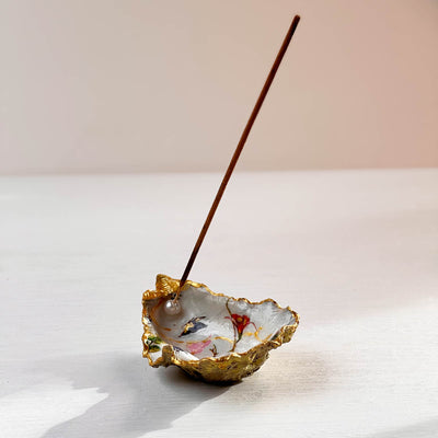 Incense Dish | Elegance: Oyster & Pearl