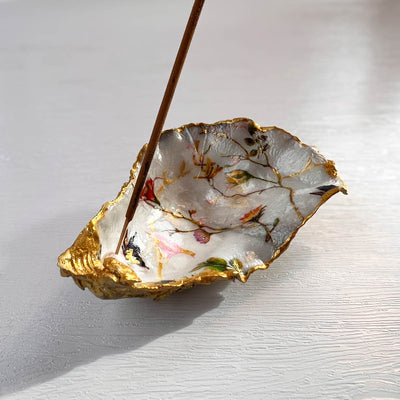 Incense Dish | Elegance: Oyster & Pearl