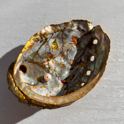 Incense Dish | Elegance: Abalone & Pearl