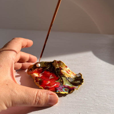 Incense Dish | Bloom: Oyster & Pearl