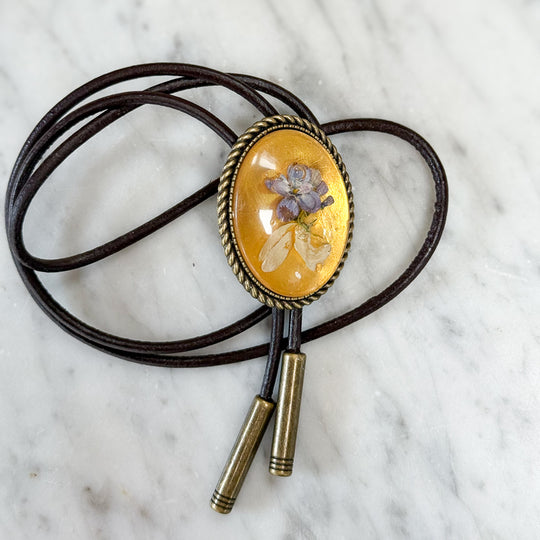 Bolo: Lilac & Saskatoon Flower